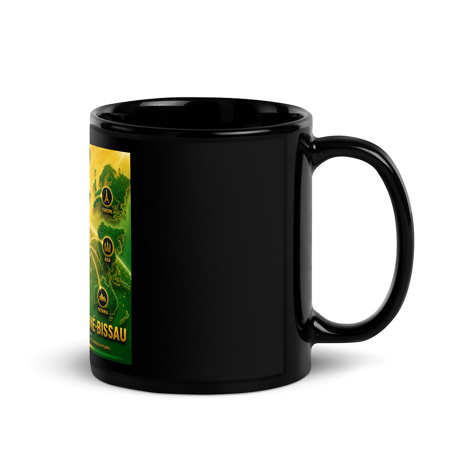 Thumbnail: Caneca Preta Brilhante - Agência Diáspora Bissau-Guineana