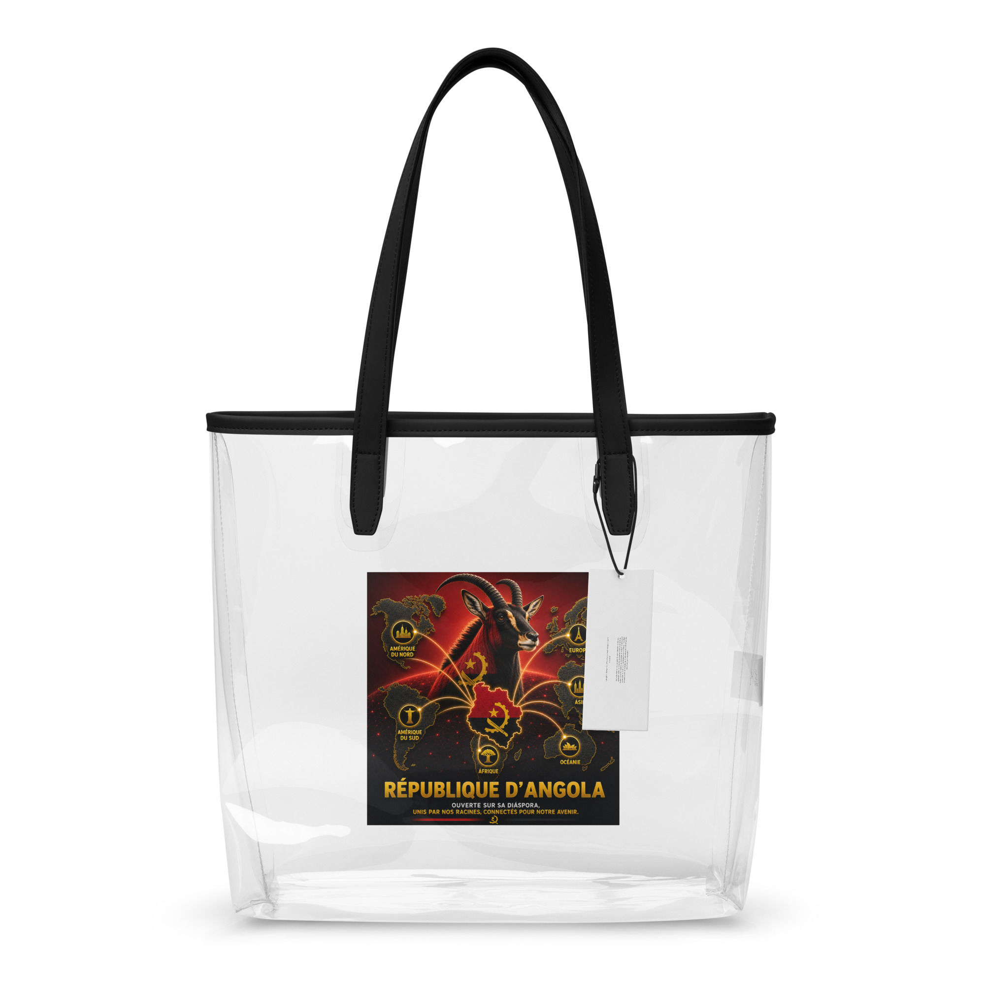 Sac fourre-tout transparent - Agence Diaspora Angolaise
