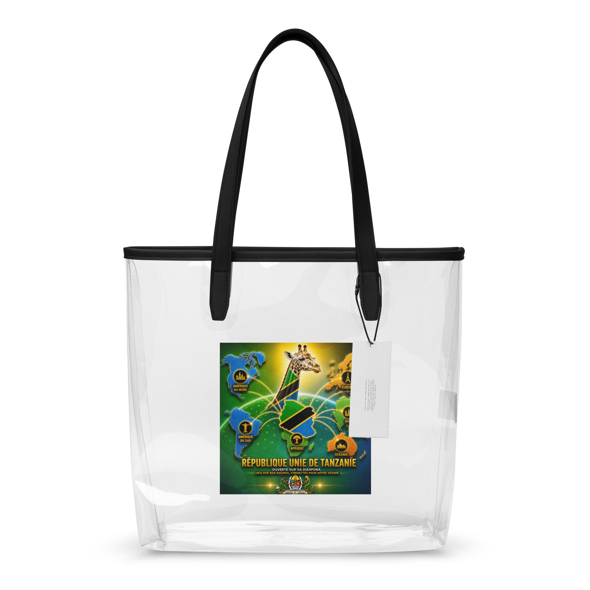 Sac fourre-tout transparent - Agence Diaspora Tanzanienne