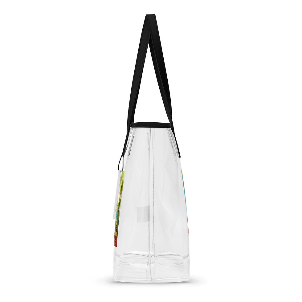 Thumbnail: Bolso de tela transparente - Agencia Diáspora Guinea Ecuatorial