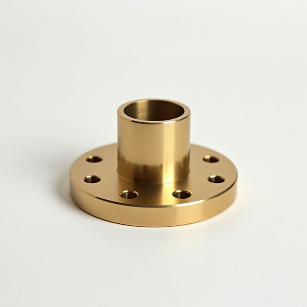 Brass Custom Flange