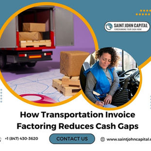 How Transportation Invoice Factoring Reduces Cash Gaps