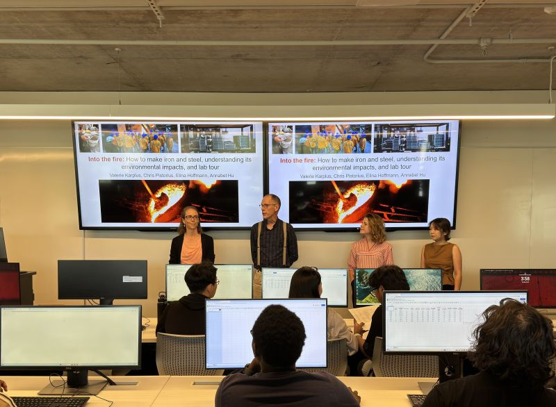 LEO Researchers Deliver Masterclass on the Environmental Impacts of Iron and Steel