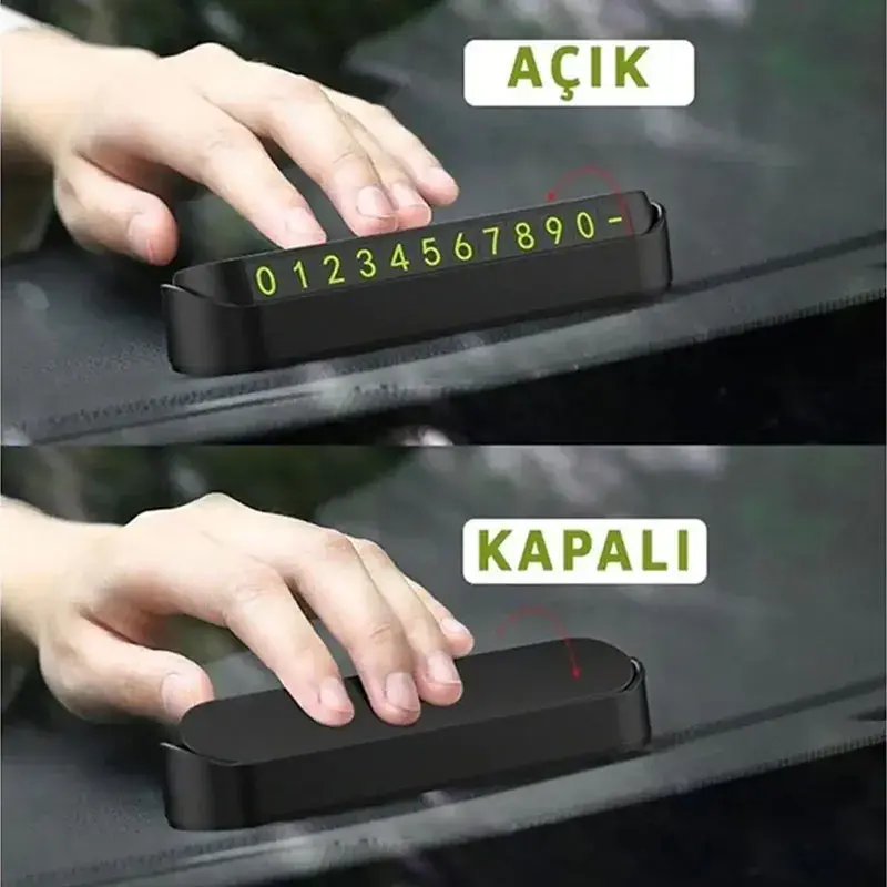 Küçük resim: Araç Fosforlu Numaratör Aç-Kapa