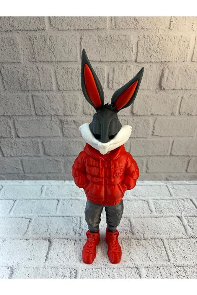 Küçük resim: Bugs Bunny Dekoratif Figür 10×34 cm Modern Tasarım - EMTHBA6056-6756