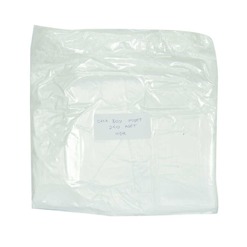 Küçük resim: Ekonomik Orta Boy Atlet Hışır Poşet 43X25 Cm İnce Beyaz 250 Adet 1 Paket