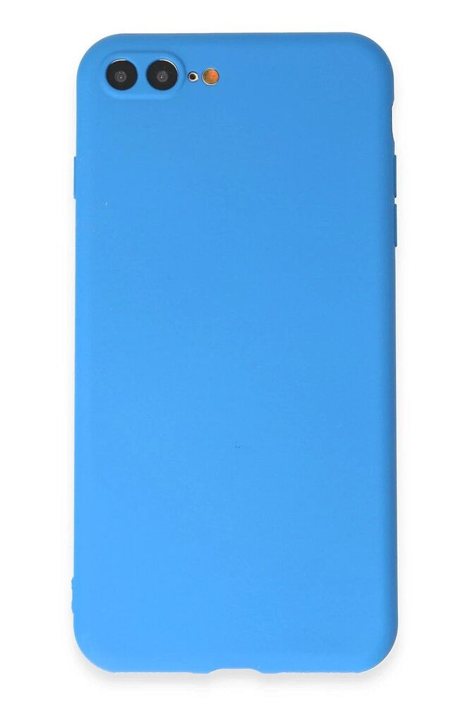 iPhone 7 Plus Kılıf First Silikon - Mavi-(5796) - EMTHBA7181-2372