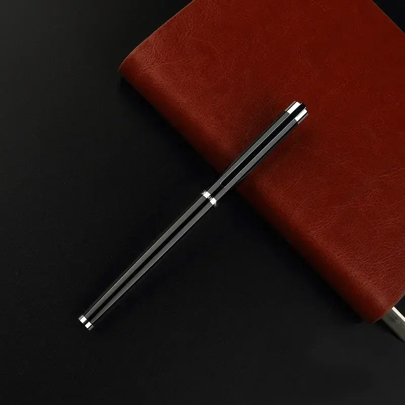 Thumbnail: Jinhao Classic Black and Silver Fountain Pen