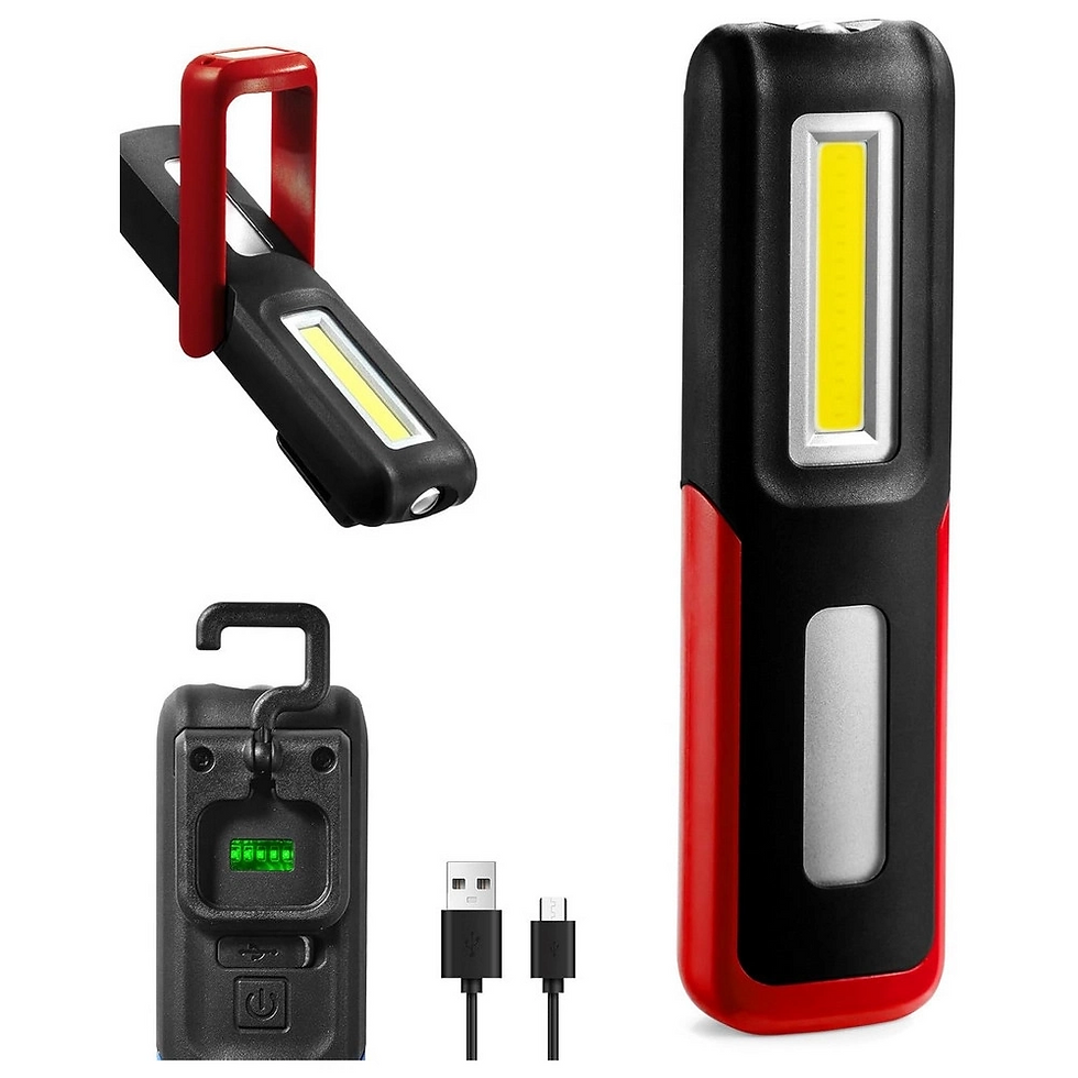 Küçük resim: Lightingx Lx-028 Cob Led Mıknatıslı Çalışma Lambası Tamirci Feneri