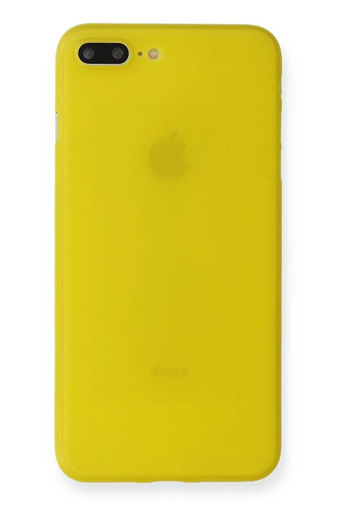 iPhone 7 Plus Kılıf PP Ultra İnce Kapak - Sarı-(5796) - EMTHBA2130-1114