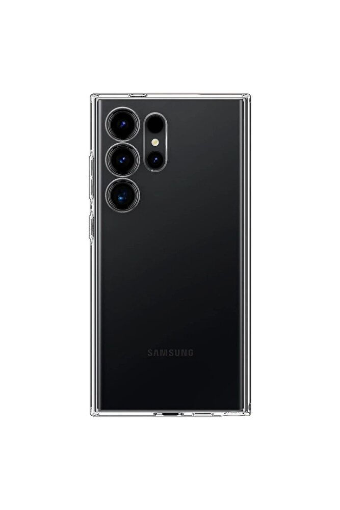 Samsung Galaxy S25 Ultra Kılıf Lüx Şeffaf Silikon-(5796) - EMTHBA6479-8271