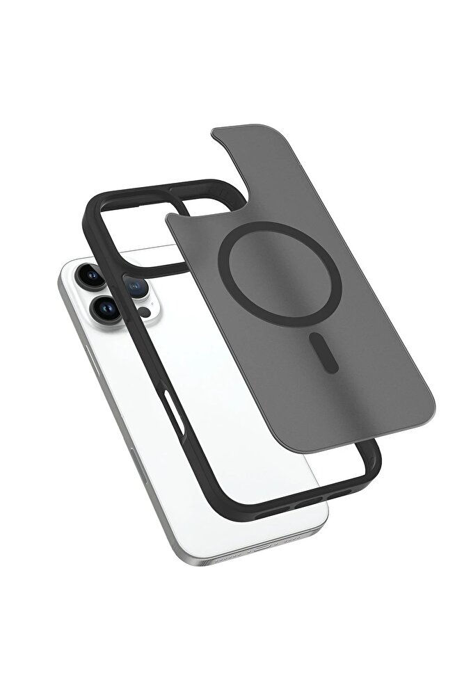 Küçük resim: iPhone 16 Pro Max Jota Magsafe Kapak - Titan Gri-(5796) - EMTHBA9595-5985