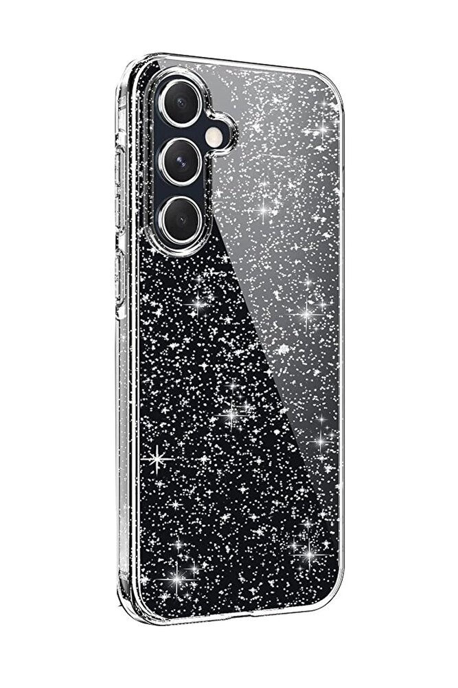 Samsung Galaxy A25 5G Kılıf Glow Kapak - Şeffaf-(5796) - EMTHBA2227-9178