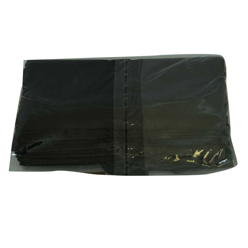 Orta Boy Atlet Geri Dönüşüm Granül Çanta Poşet 47X27 Cm Kalın Siyah 1000 Gr 1 Pa