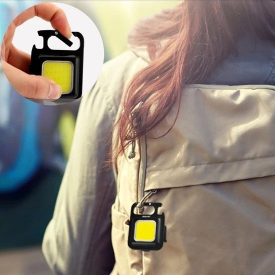 Thumbnail:  30 Ledli  Mıknatıslı Mini Anahtarlık Flash Kamp Lambası 