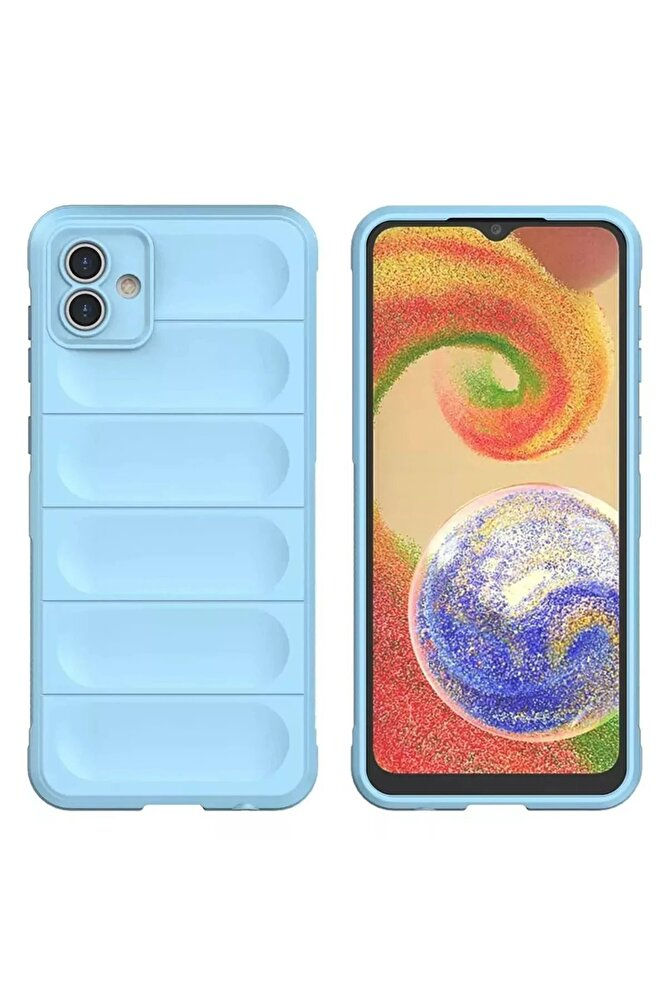 Küçük resim: Samsung Galaxy A05 Kılıf Optimum Silikon - Sky Blue-(5796) - EMTHBA5764-8027