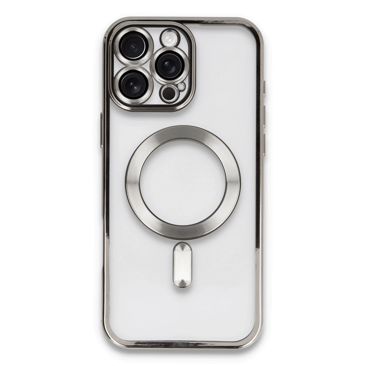 Apple İphone 16 Pro Kılıf Kross Magneticsafe Kapak - Titan Gri