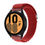 Thumbnail: Watch 20mm KR410 Kumaş Kordon - Kırmızı-(5796)