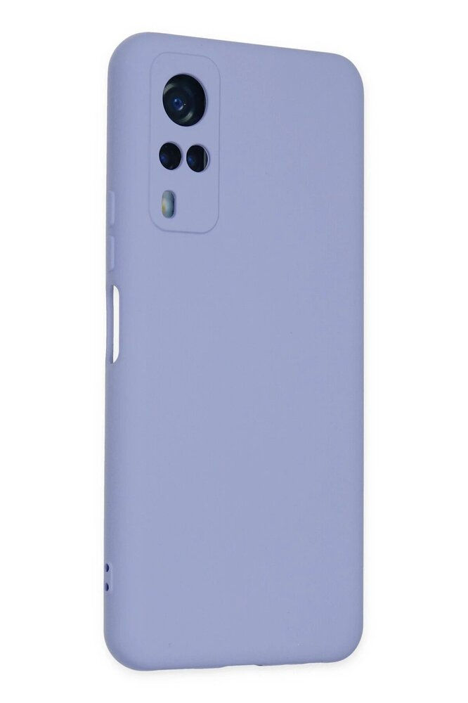 Küçük resim: Vivo Y53S Kılıf Nano içi Kadife Silikon - Lila-(5796) - EMTHBA4989-2089