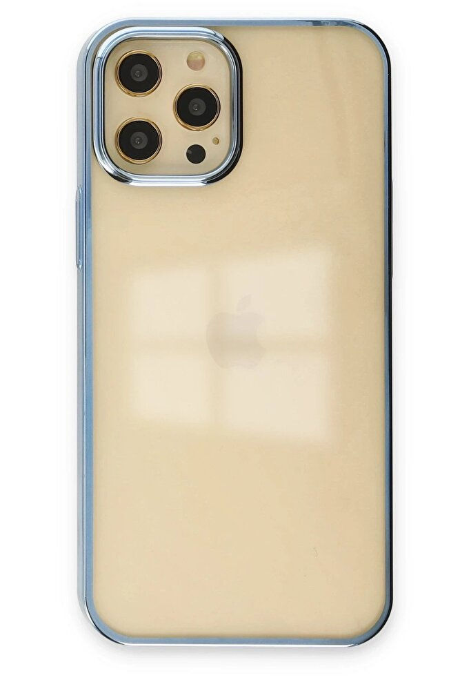 iPhone 12 Pro Max Kılıf Element Silikon - Mavi-(5796) - EMTHBA9631-6642