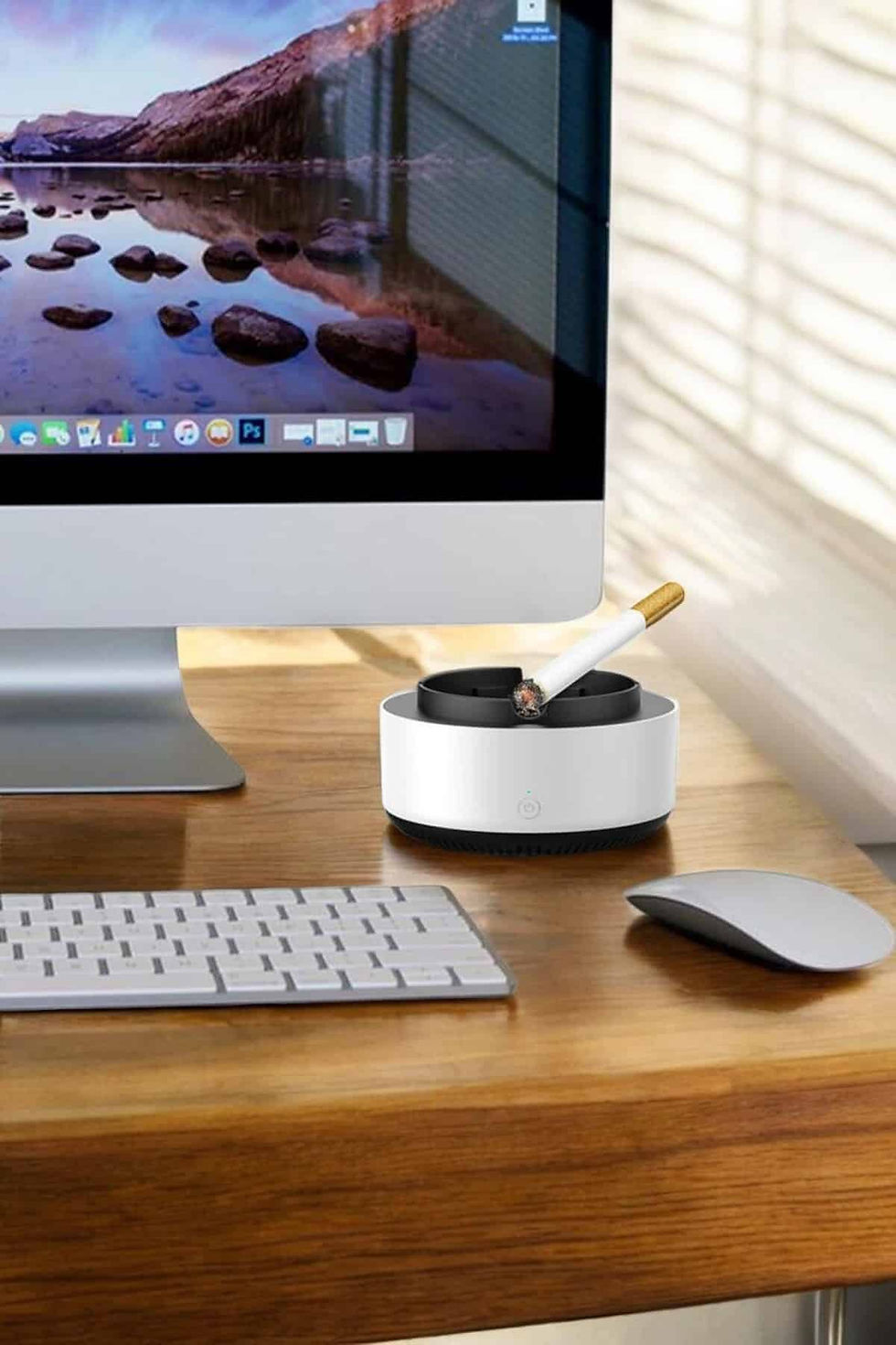 Küçük resim: Elektronik Küllük Duman Giderici Hava Temizleyici - EMTHBA8717-3858
