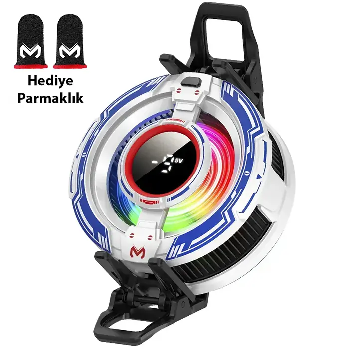 MEMO CX16 iOS Android Soğutucu 15W15W Manyetik RGB Telefon Soğutucu – Anınd