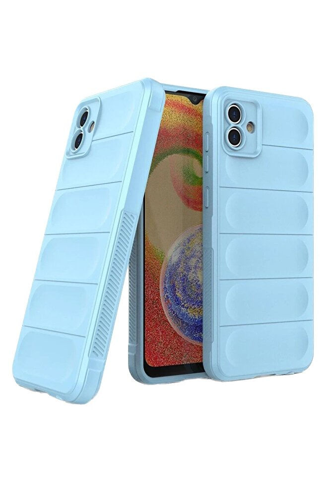 Küçük resim: Samsung Galaxy A05 Kılıf Optimum Silikon - Sky Blue-(5796) - EMTHBA5764-8027