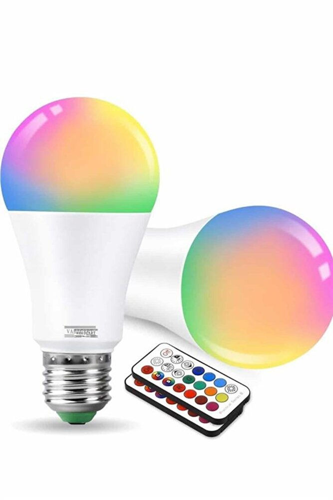 Küçük resim: Ambiyans Aydınlatma RGB Led Lamba Kumandalı Renk Değiştirebilen - EMTHBA2560