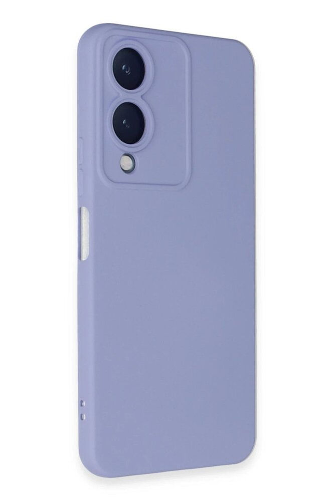 Thumbnail: Vivo Y17S Kılıf Nano içi Kadife Silikon - Lila-(5796) - VOANFD3892-6156