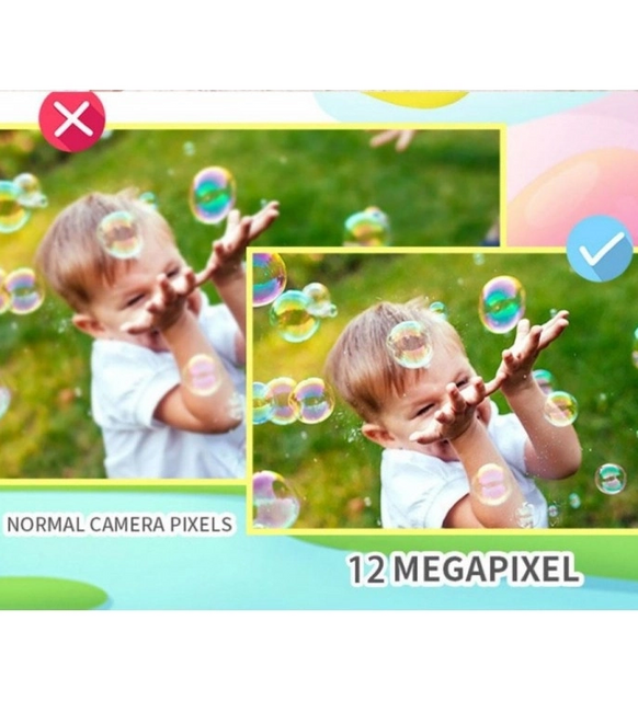 Küçük resim: X900 Dijital Çocuk Fotoğraf Makinesi Selfie Kamera 3.5 İnç Dijital Çocuk