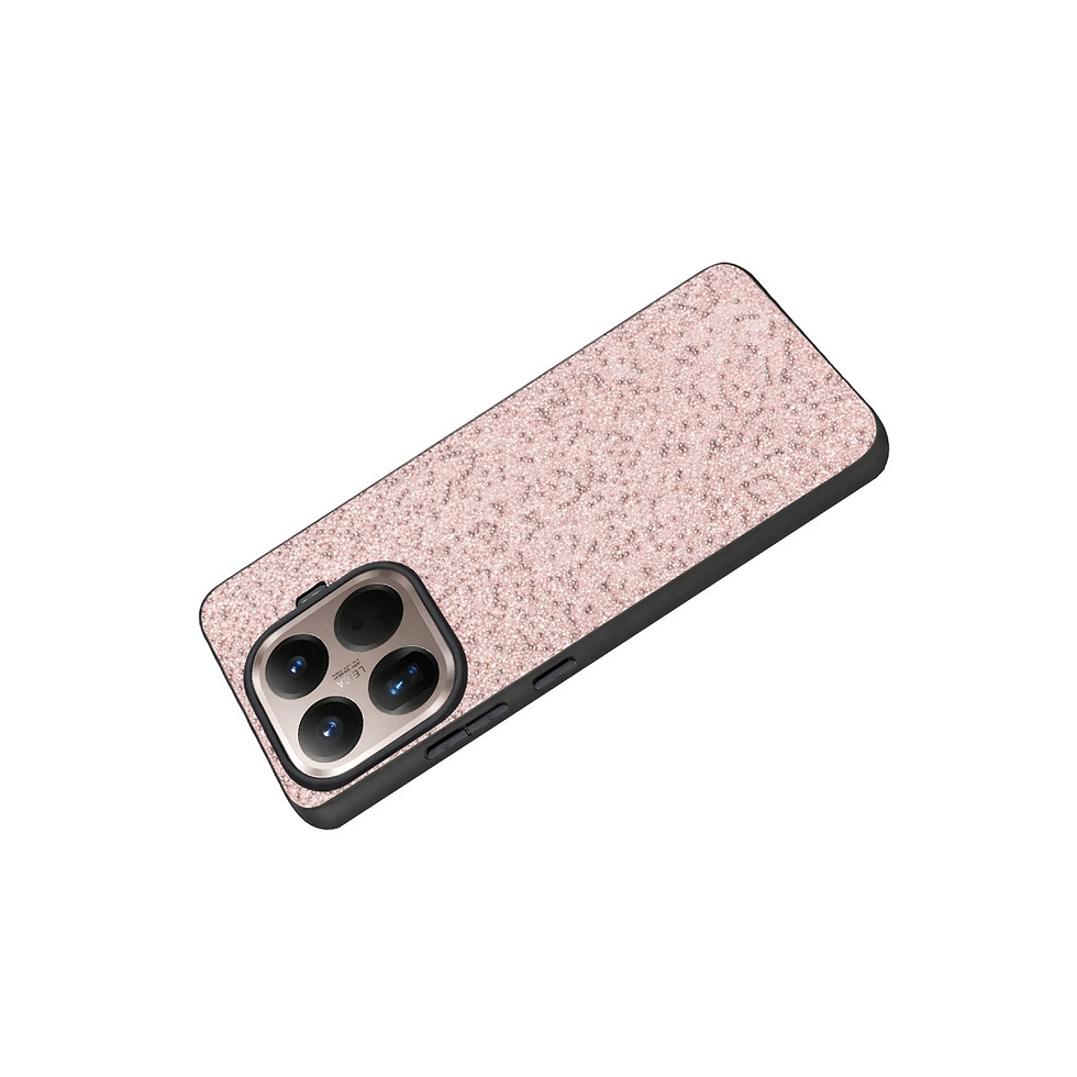 Küçük resim: Onegif Xiaomi Mi 15t Pro Bright Simli Kapak - Pembe