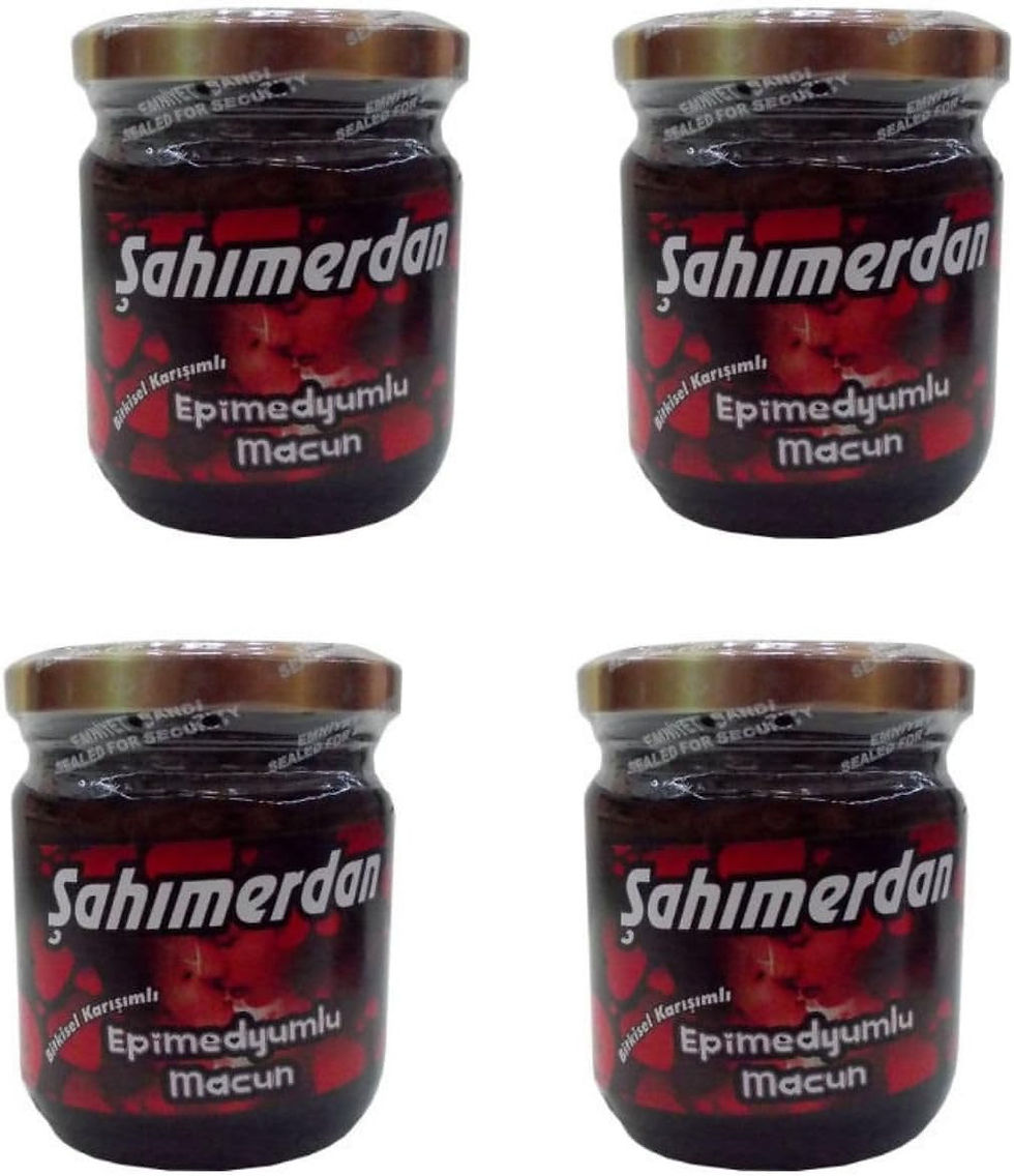 Ballı Bitkisel Macunu 240 Gr (4 Adet Bir Arada) Şahımerdan