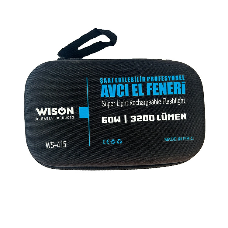 Küçük resim: Wison Ws-415 3200 Lümen Profesyonel Şarjlı El Feneri