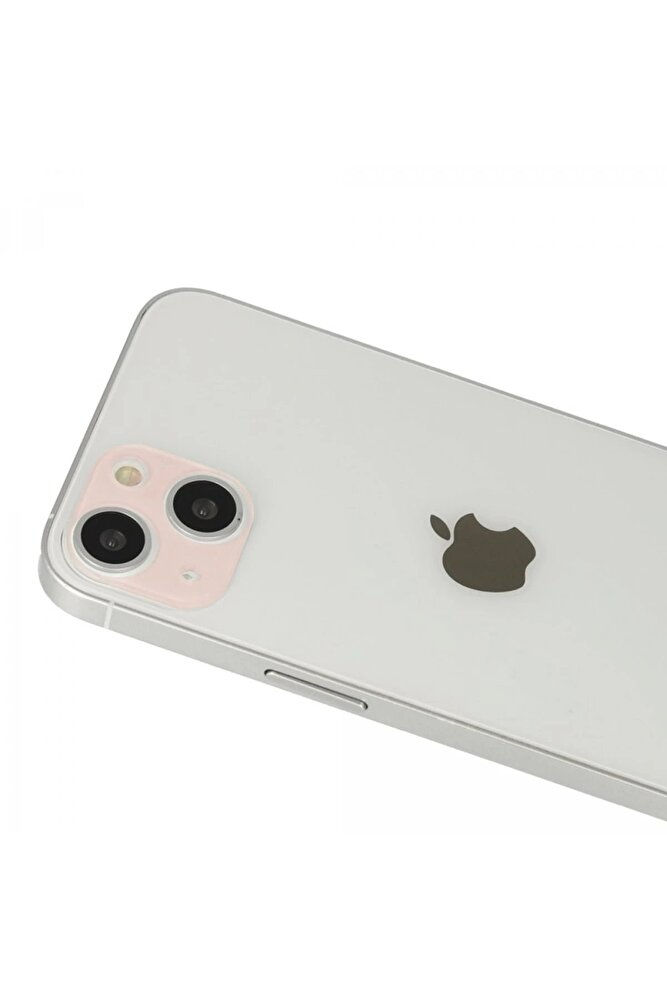 iPhone 13 Rainbow Kamera Lens Koruma Cam - Rose Gold-(5796) - MEET7998-9115
