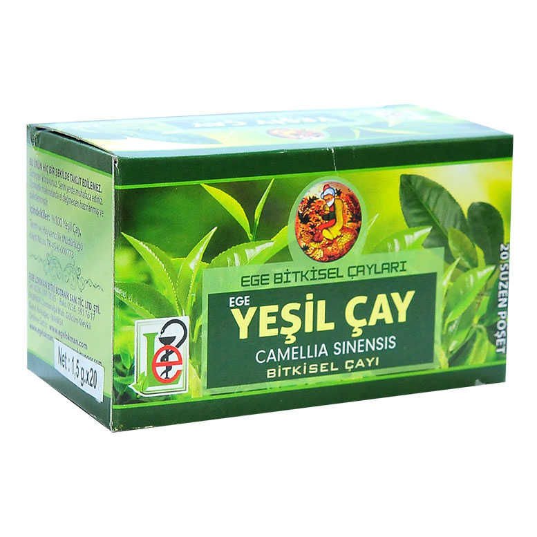 Küçük resim: Yeşil Çay Bitki Çayı 20 Süzen Poşet