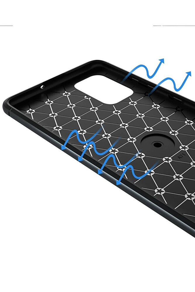 Küçük resim: Samsung Galaxy M31S Kılıf Range Yüzüklü Silikon - Kırmızı-(5796) - EMTHB
