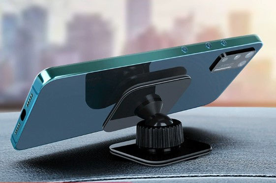 Küçük resim: Jel Yapışkanlı Araba Telefon Tutucu 