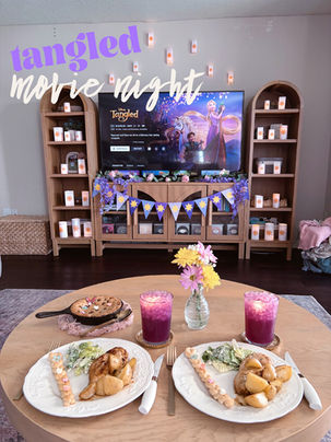 disney movie night: Tangled