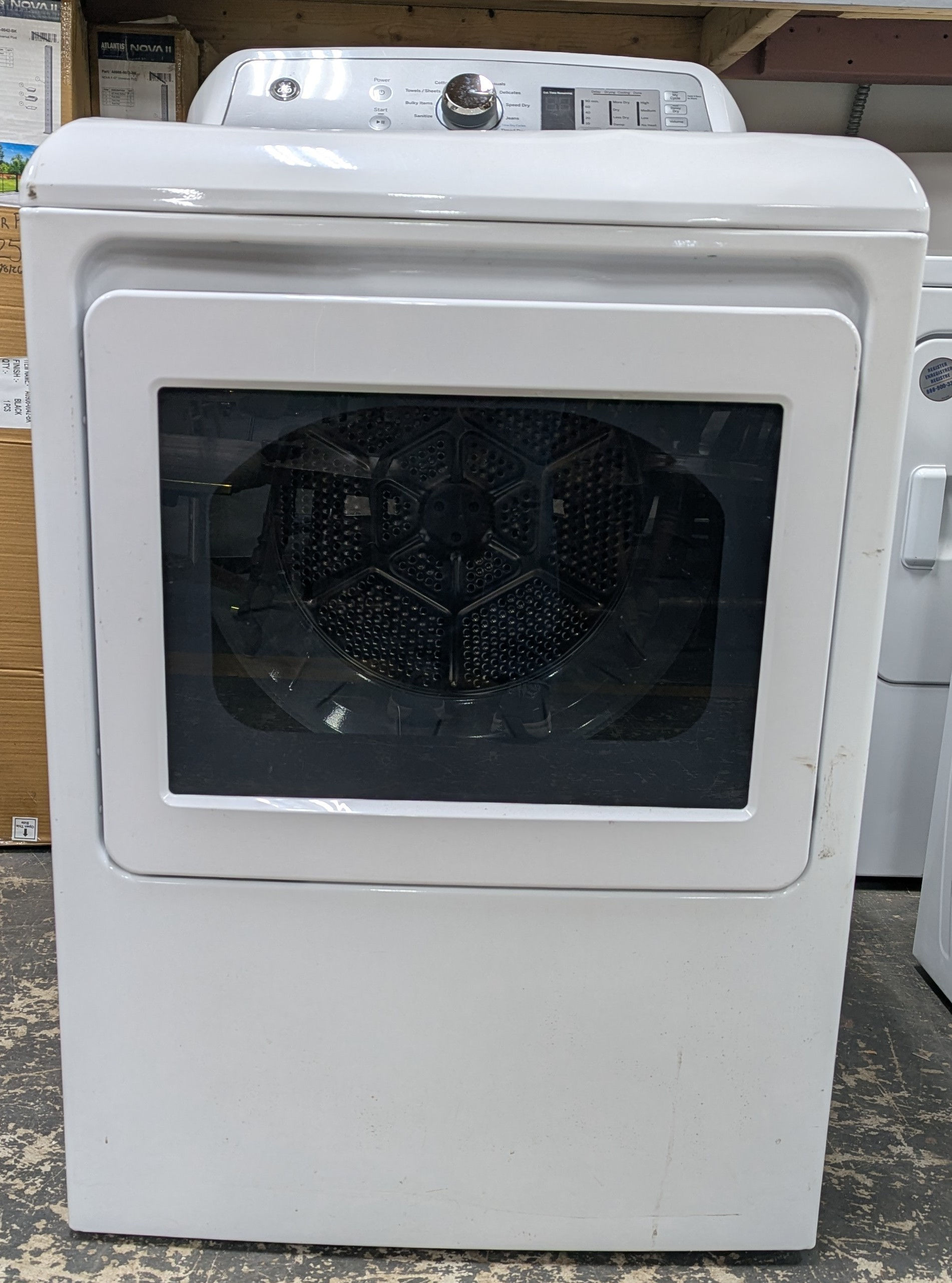 GE - ELECTRIC DRYER (used)