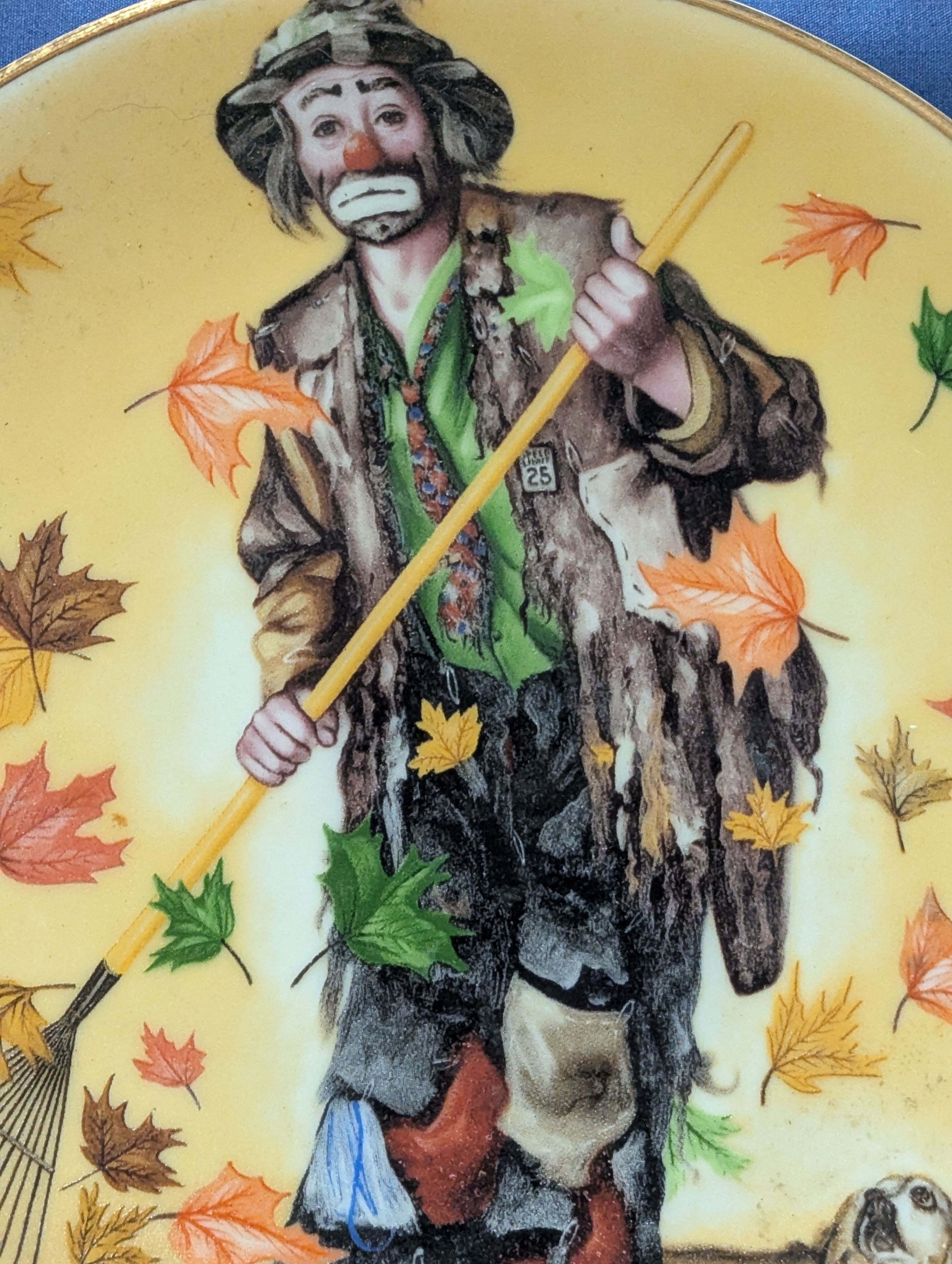 Weary Willy Autumn Plate