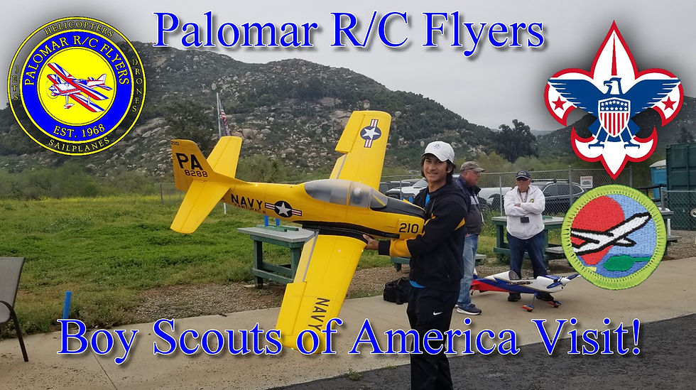 PRCF Boy Scouts of America Club Visit / Weedwackers Swap Meet