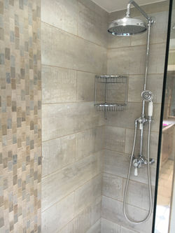 walk-in shower