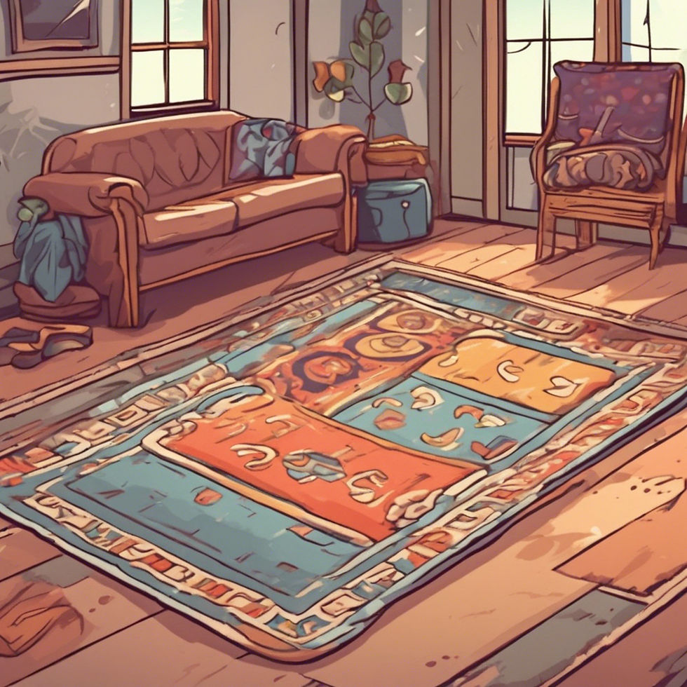 Use Rugs on Bare Floors