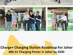 Charge+ announces the largest EV Charging Cluster in Iskandar Puteri, Johor