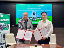 Charge+ Cambodia and Harmony Auto Sign MOU to Power Cambodia’s EV Future