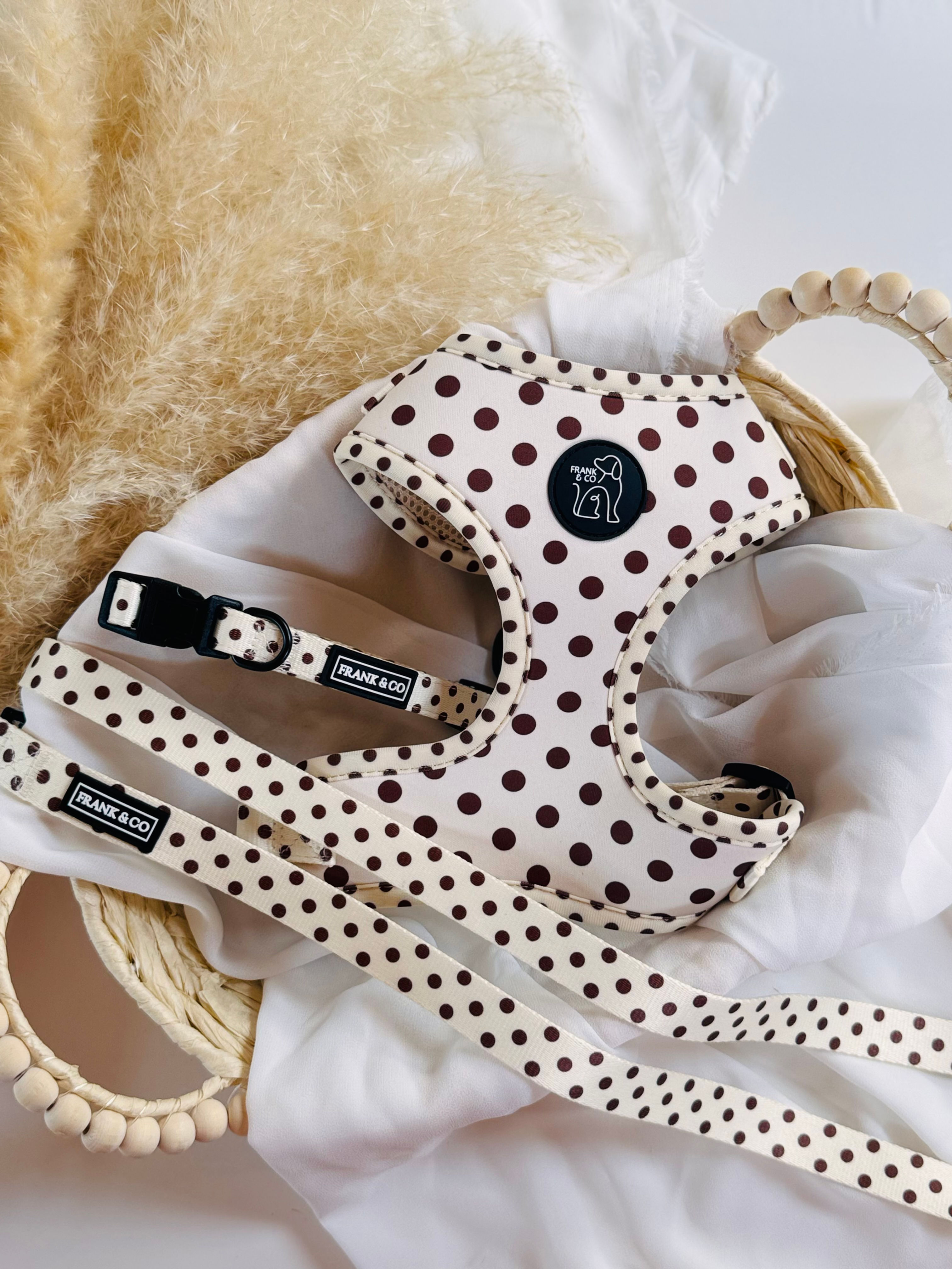 Mocha Dot Harness Bundle