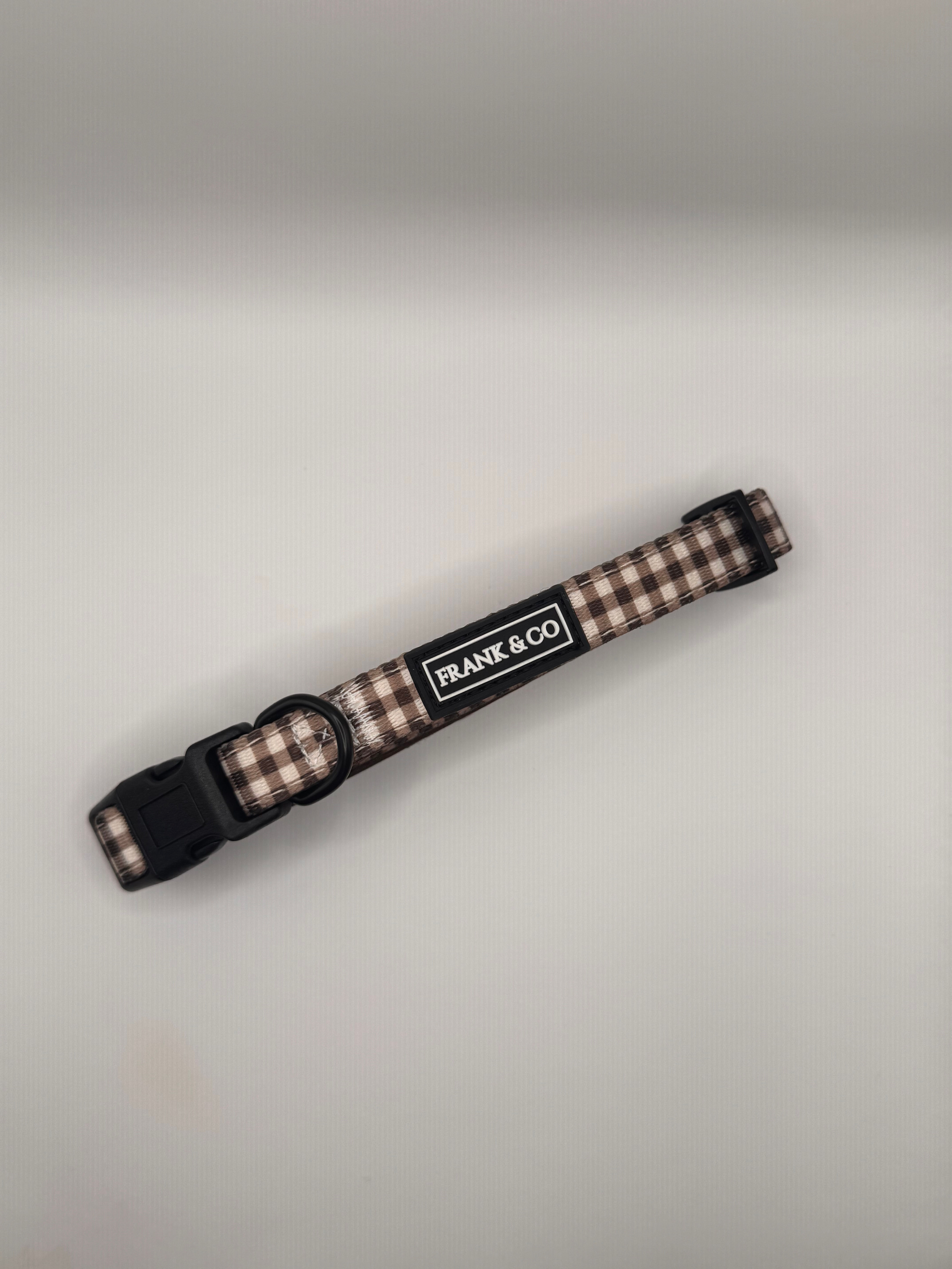 The Maple Gingham Collar