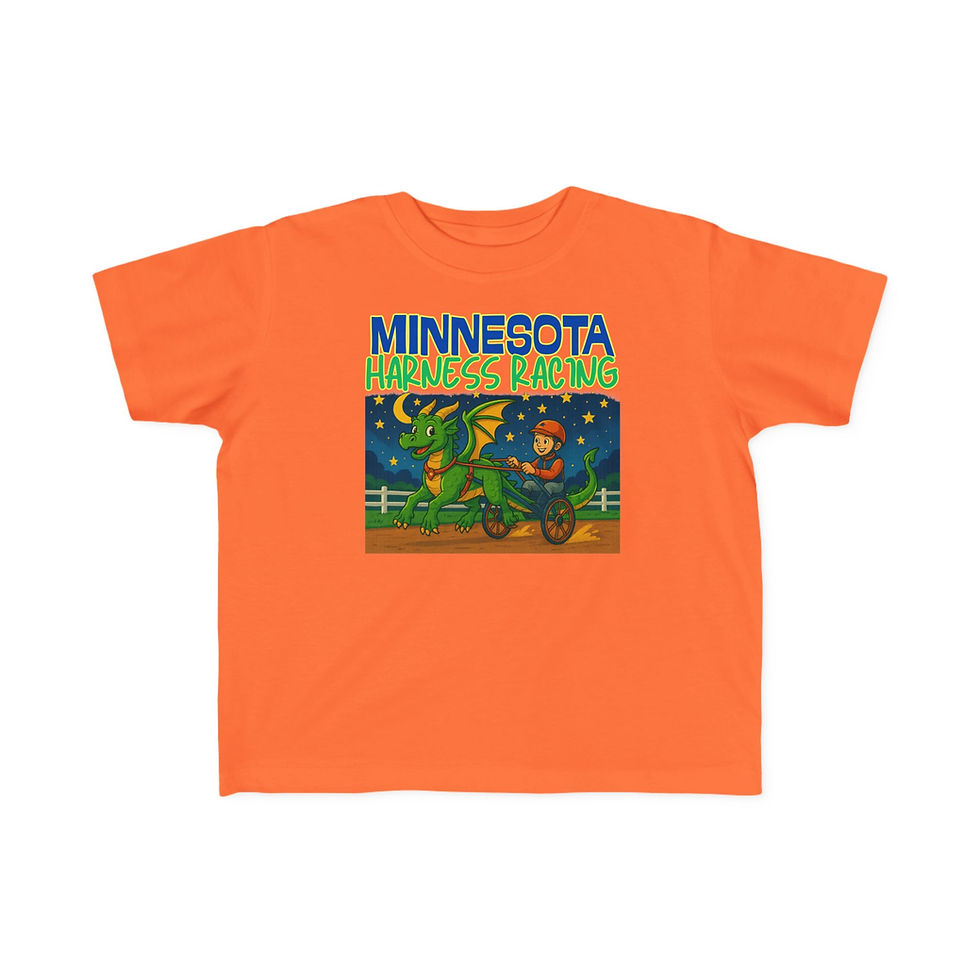 Thumbnail: Fun & Whimsical Toddler Dragon Racing Tee