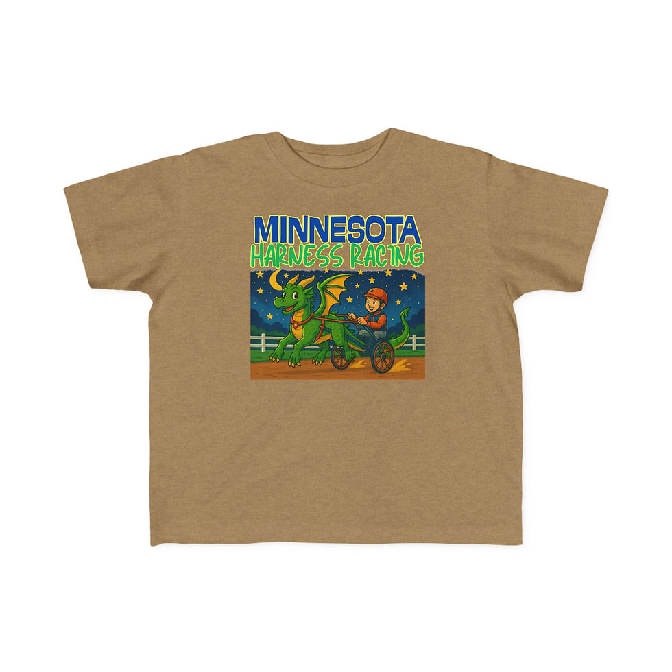 Thumbnail: Fun & Whimsical Toddler Dragon Racing Tee