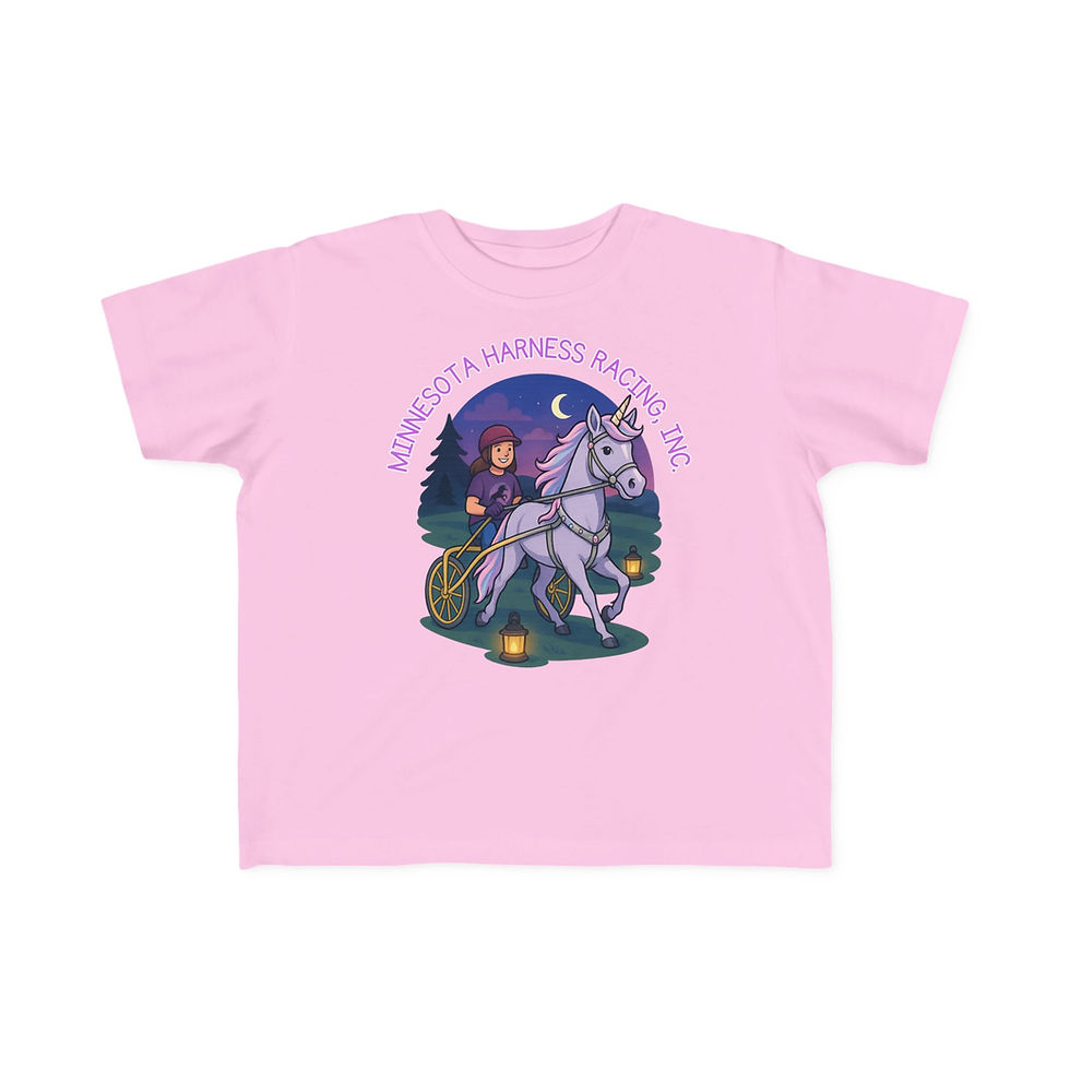 Thumbnail: Fun & Whimsical Toddler Unicorn Racing Tee